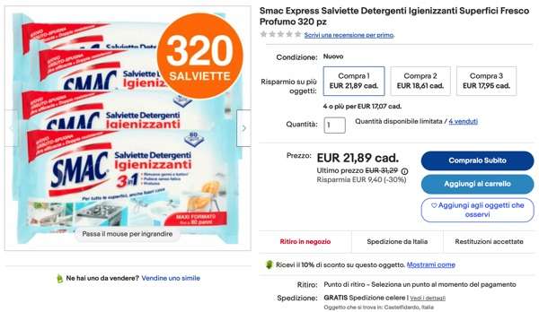 Spesa su  SCONTATISSIMA col coupon: 10 promo scorta assurde