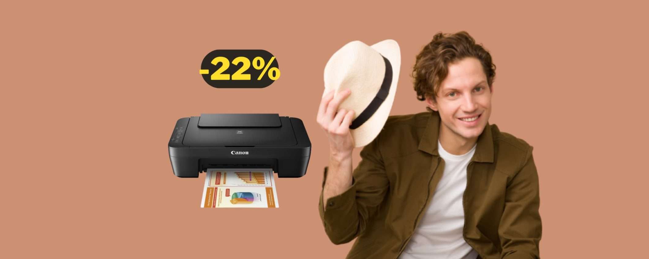 Canon: stampante multifunzione Pixma in offerta a meno di 39 euro su ePRICE (offerta a tempo)