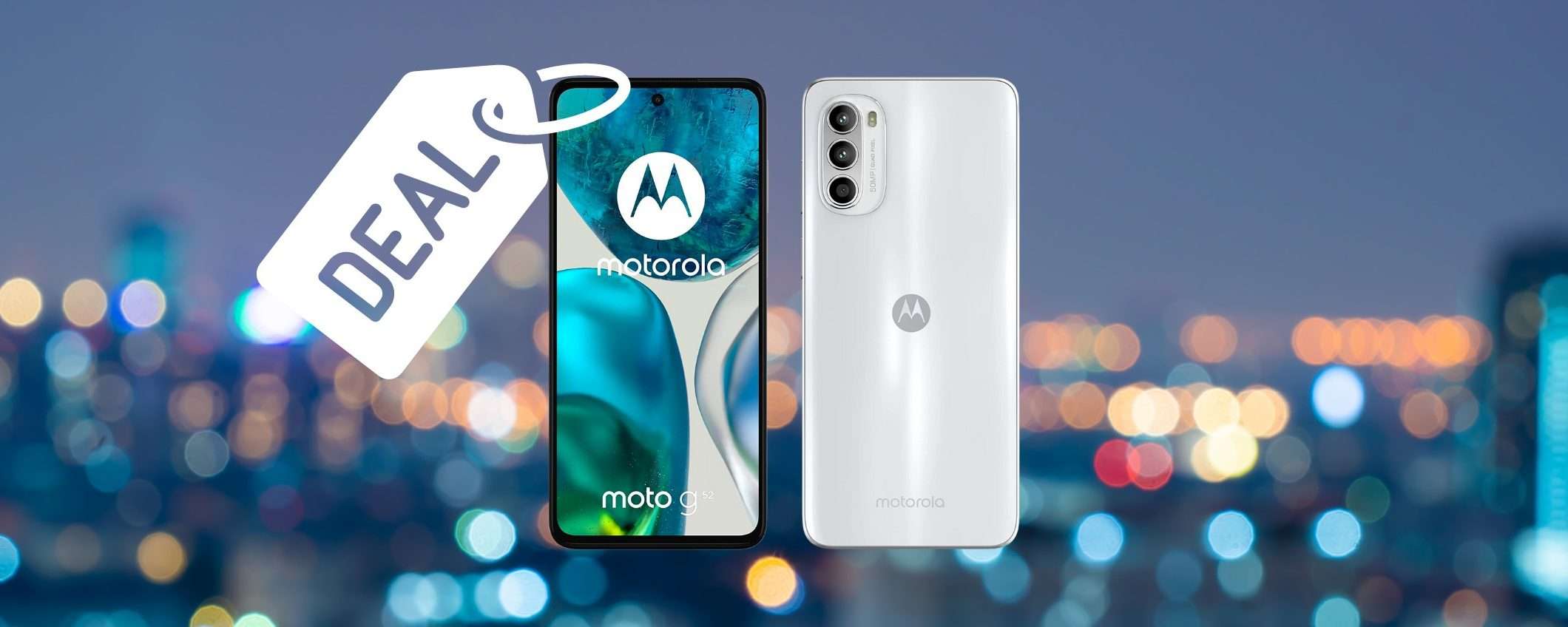 Motorola Moto G52: lo smartphone sotto i 200€ DA ACQUISTARE