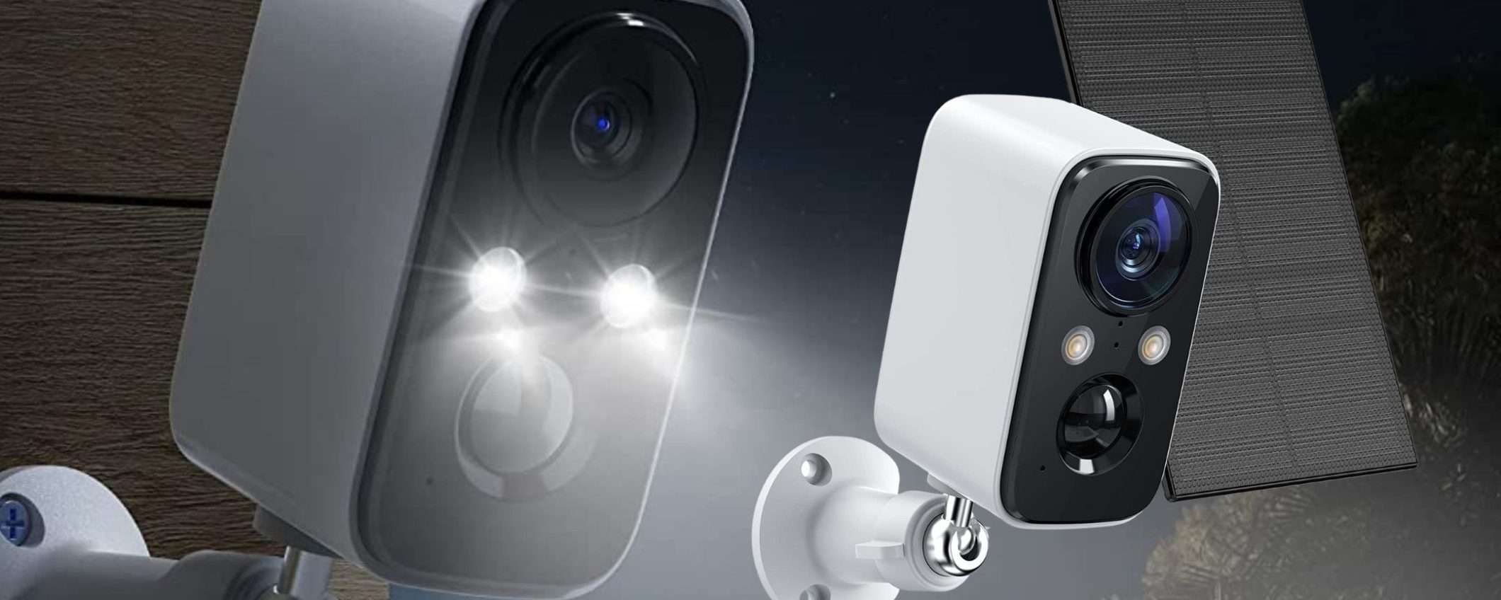 Videocamera e pannello solare a 39€: torna lo sconto SHOCK del 60% (Amazon)