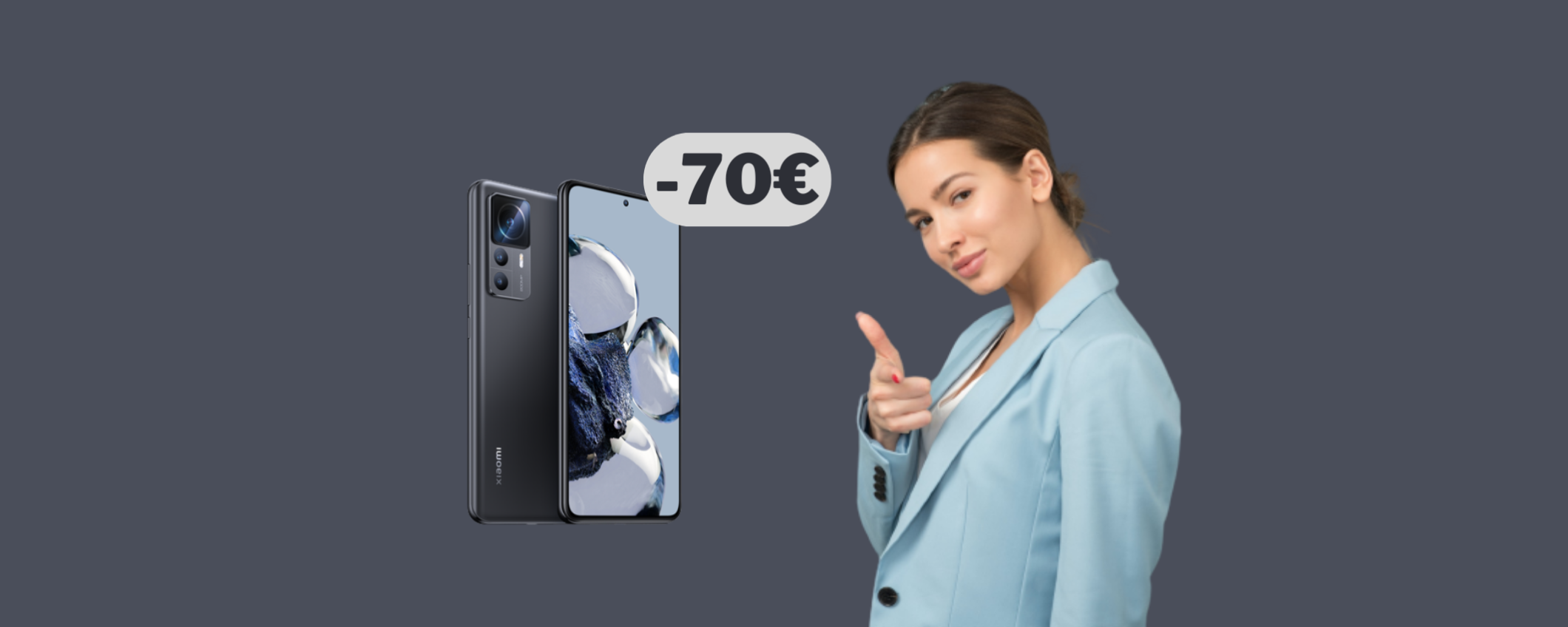 Xiaomi 12T Pro in sconto di 70 euro sul Mi Store (versione 12-256GB)