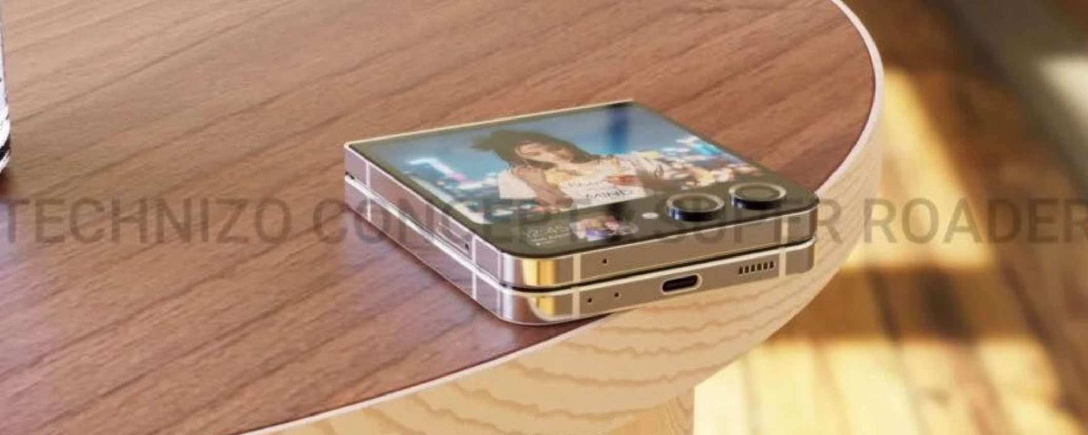 Samsung Galaxy Z Flip5 sarà il pieghevole più BELLO del mercato (FOTO)