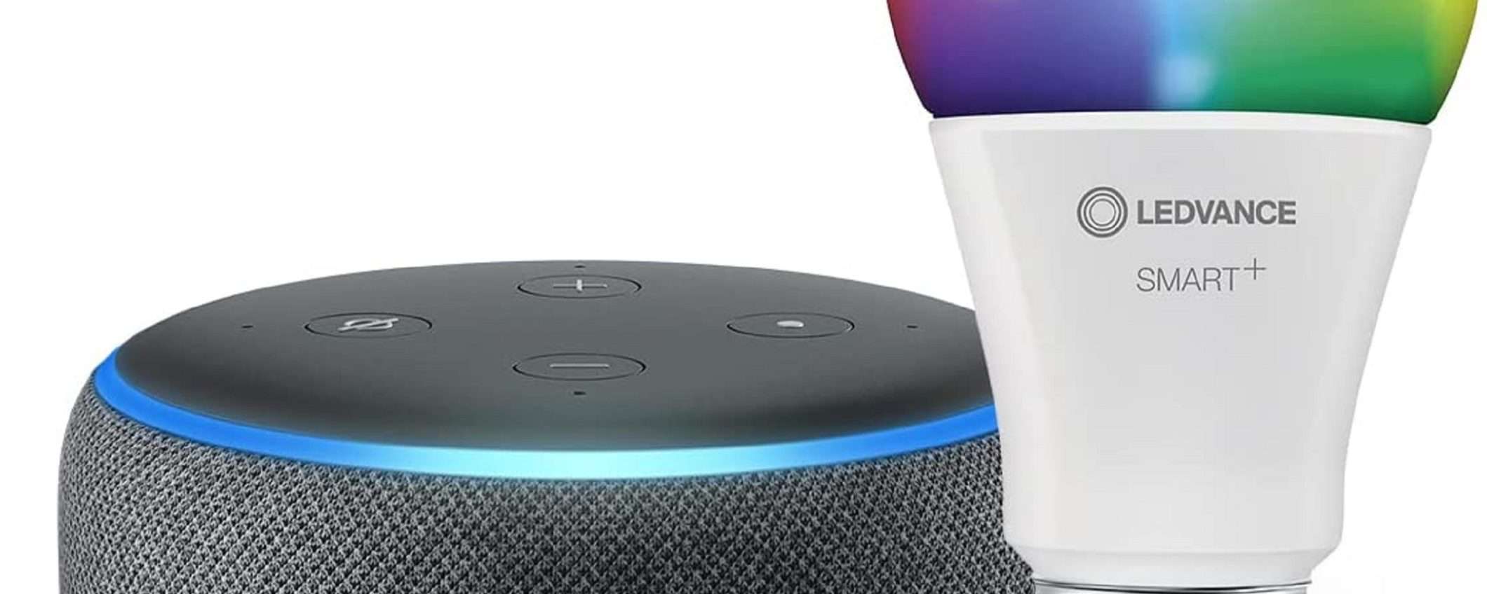 Echo Dot 3 + lampadina Smart a un prezzo BOMBA: -54%