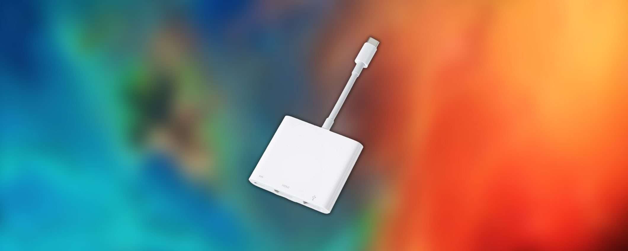 Collega iPad o Macbook ad un monitor HDMI con questo adattatore in offerta