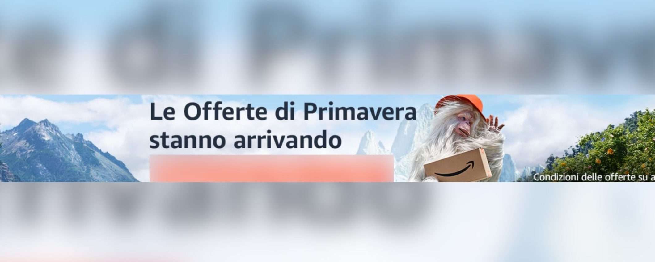 Amazon, UFFICIALE: arrivano le MEGA Offerte di Primavera, ecco date e sconti