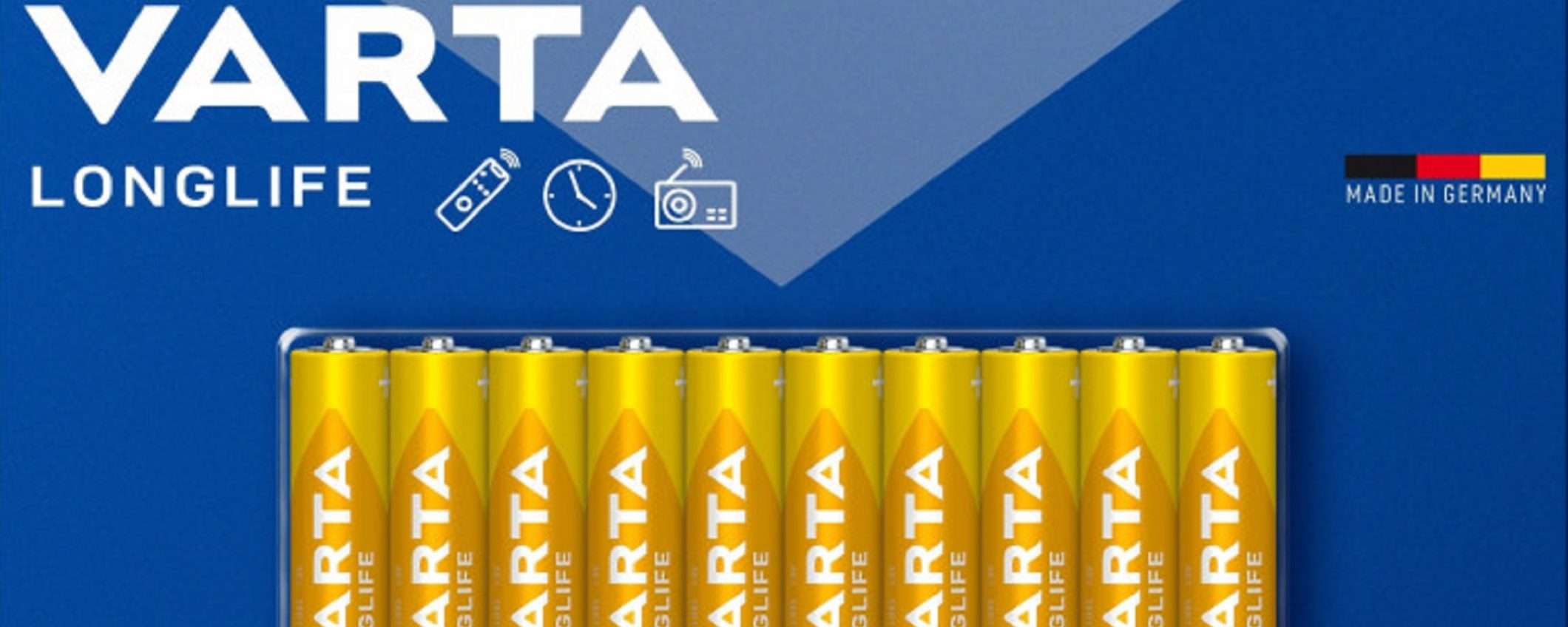 10 batterie AAA Varta all'assurdo prezzo di 2,20€