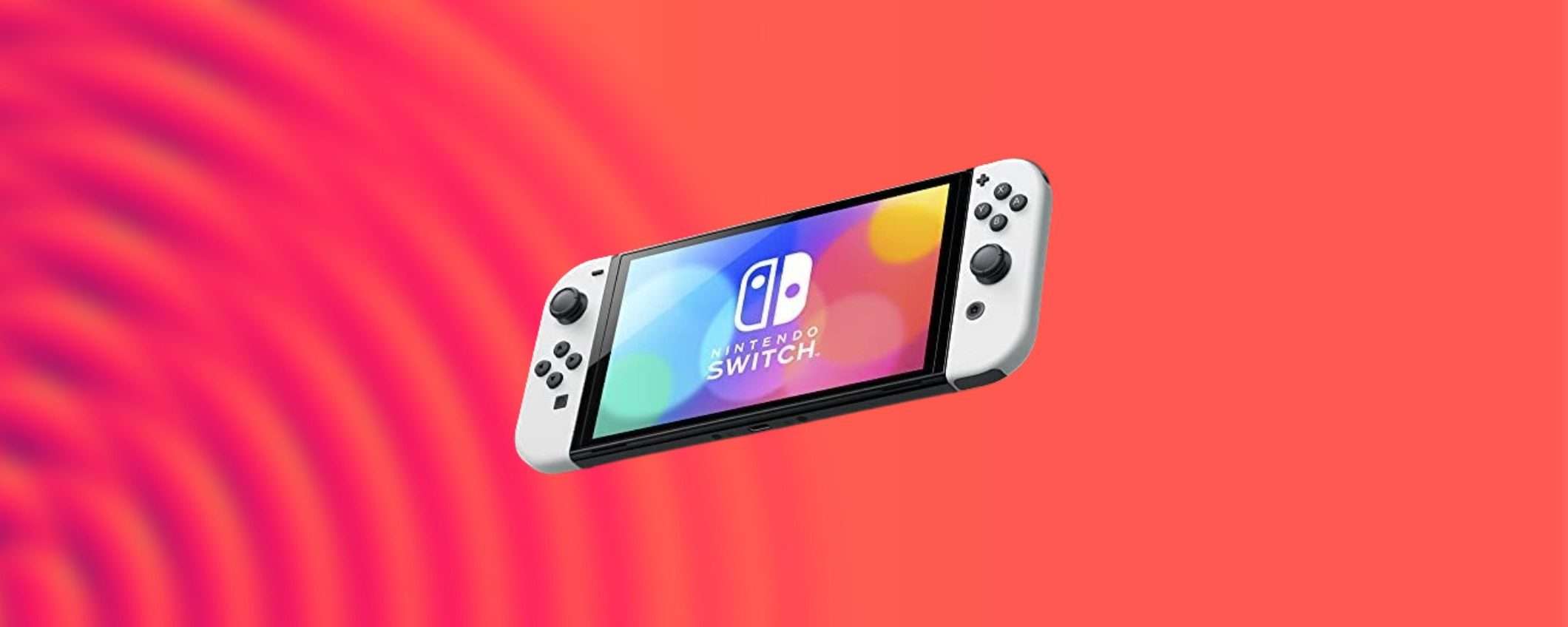 Nintendo Switch OLED bianca: bellissima e in offerta su Amazon