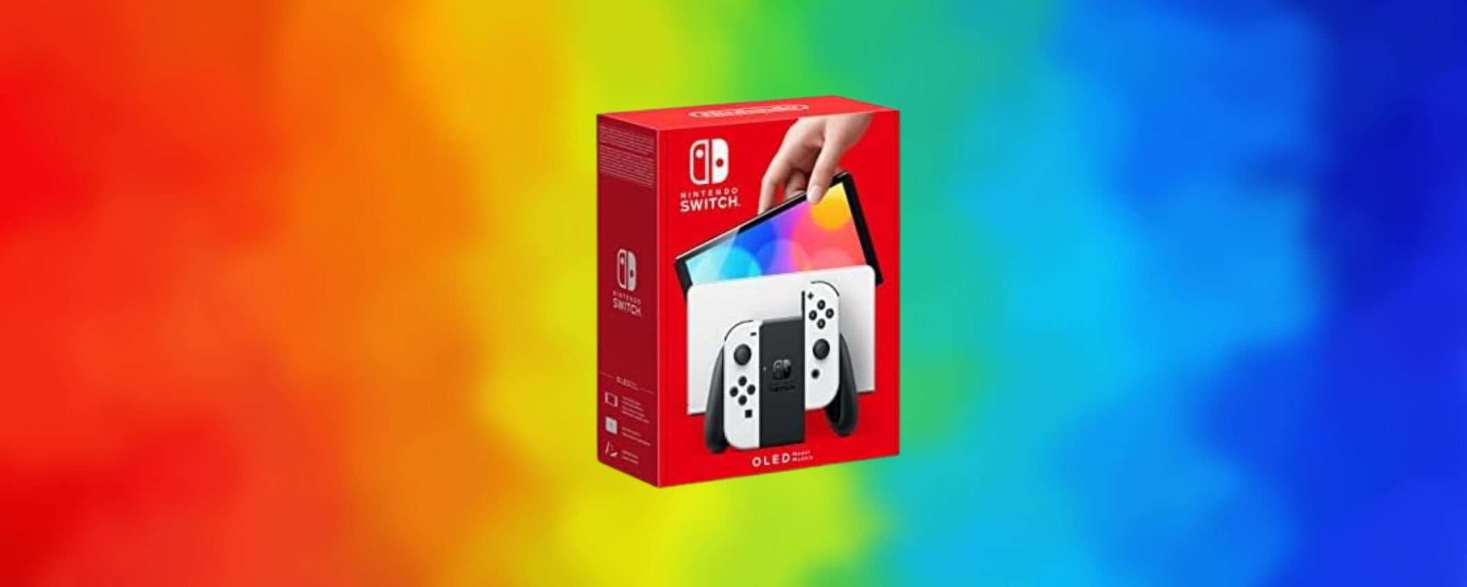 Nintendo Switch OLED in offerta su Amazon: ultimi pezzi rimasti