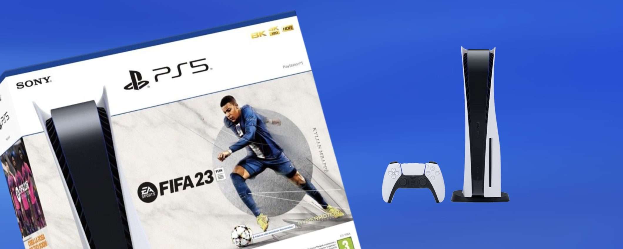 PS5 con FIFA 23: PREZZO CLAMOROSO per il bundle su eBay