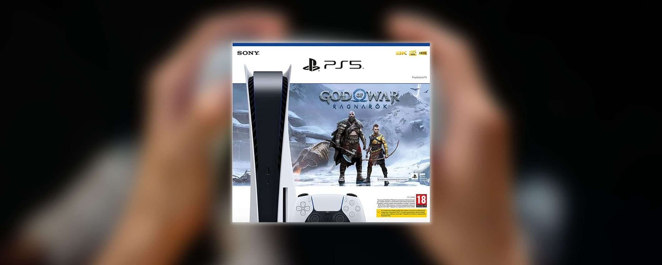 PS5 con God of War torna su Amazon con sconto e pagamento a rate