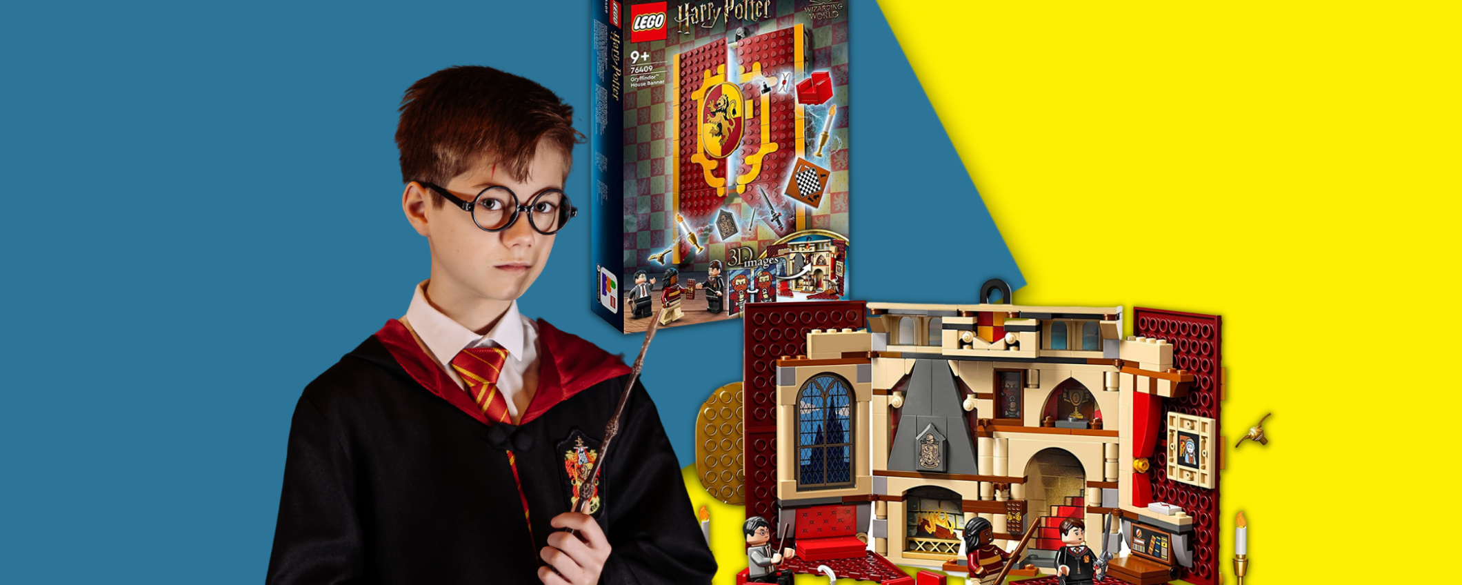 Vivi la magia di Harry Potter con LEGO Grifondoro: oggi al 21% di sconto