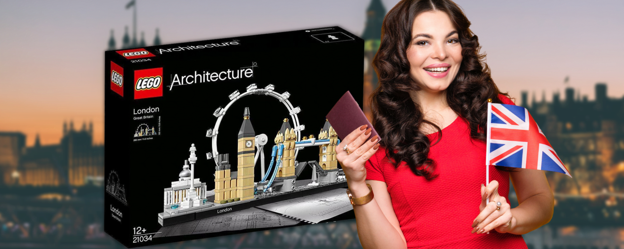 Oggi con LEGO Architecture si vola a Londra ad un prezzo scontatissimo