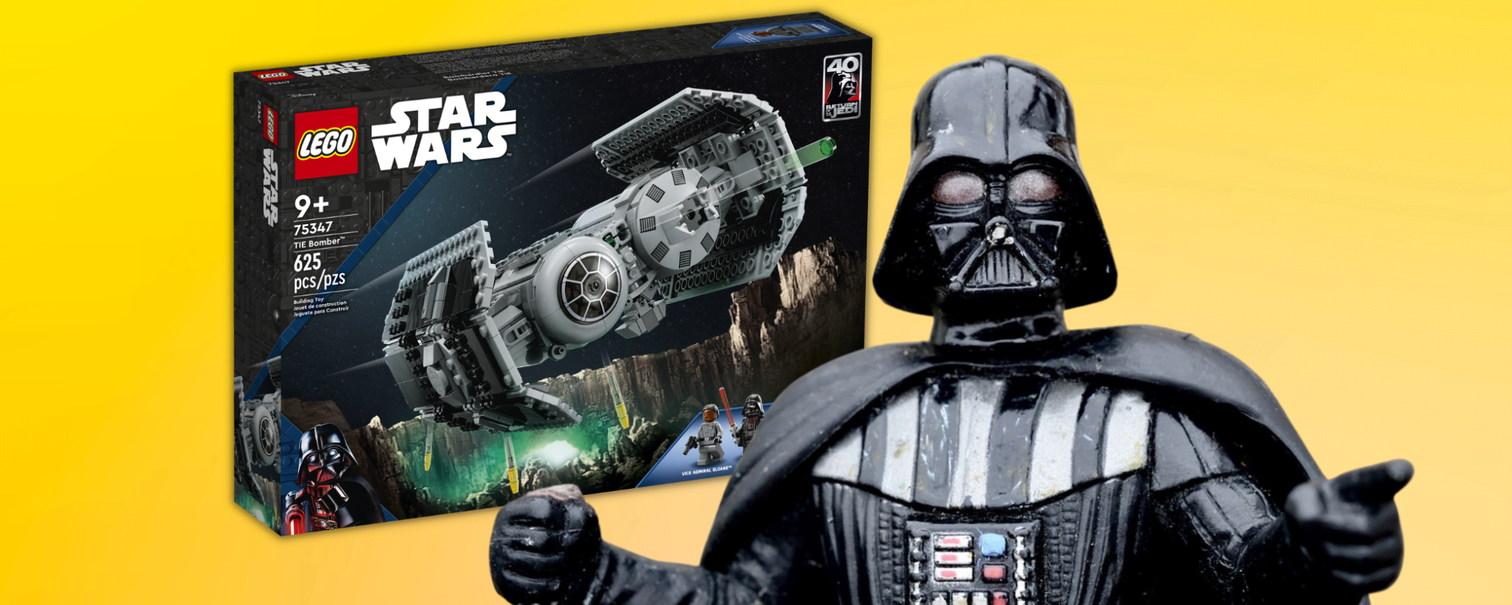 Costruisci il tuo TIE Bomber con LEGO Star Wars: oggi al 21% di sconto