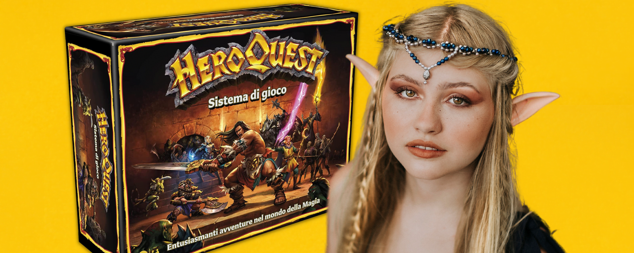 Vivi la tua avventura fantasy con HeroQuest in SUPER offerta su Amazon