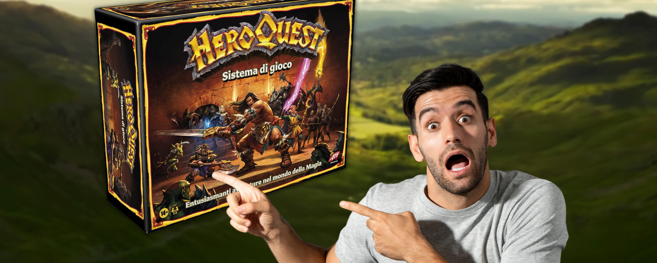 HeroQuest, Avalon Hill: comincia l'avventura con la SUPER offerta Amazon