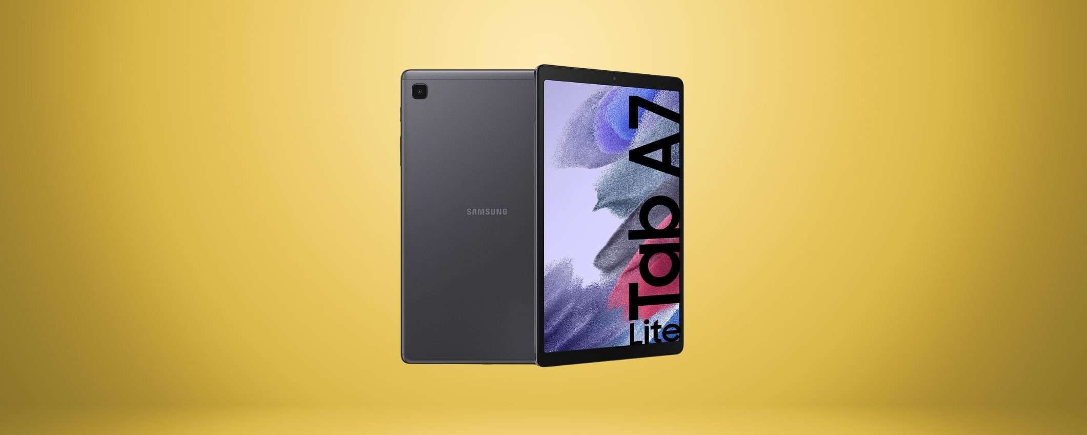 Samsung Galaxy Tab A7 Lite, solo 104€ per un tablet leggero e veloce