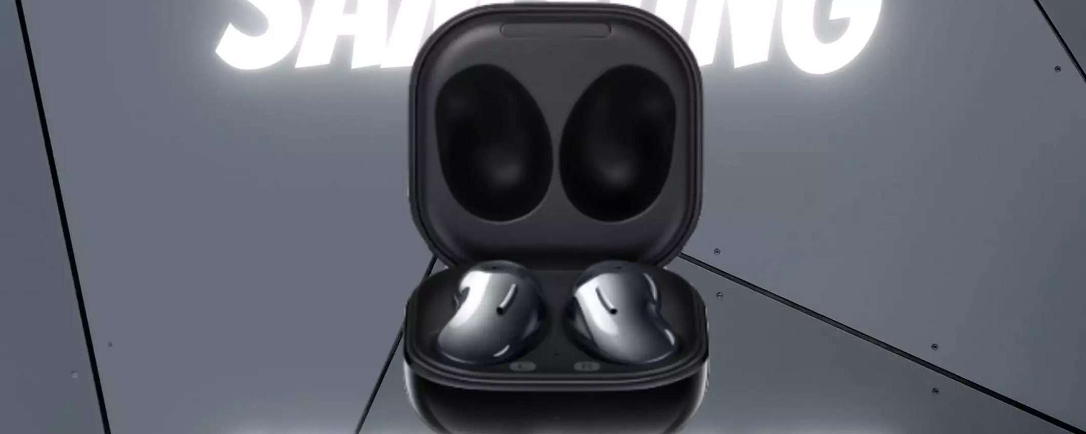 Samsung Galaxy Buds Live: sconto ESAGERATO del 59% (da 170 a 70€)