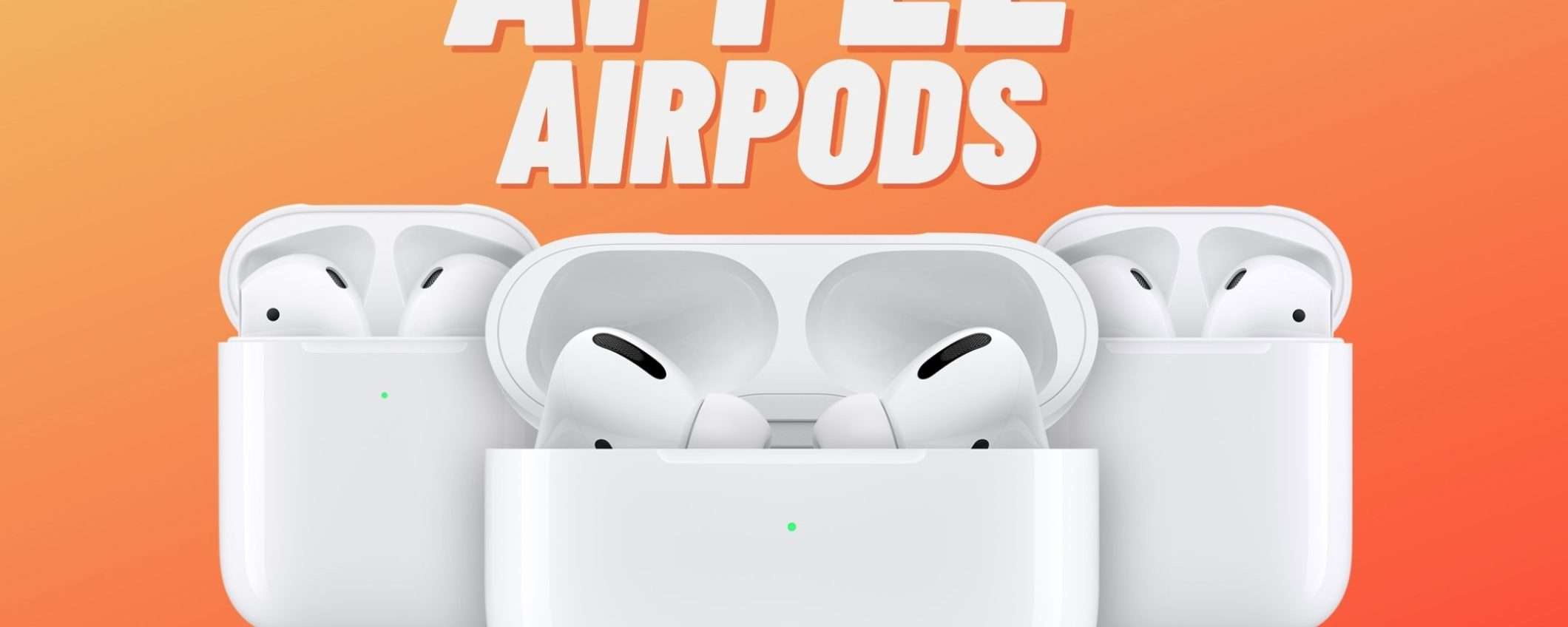 AirPods (seconda generazione) a poco meno di 120€