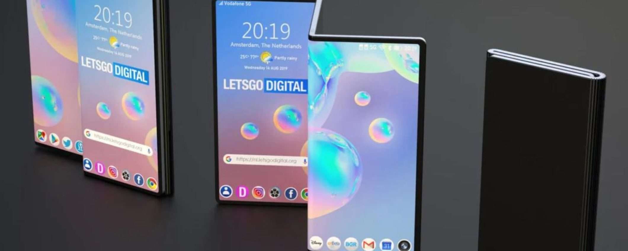 Samsung lancerà uno smartphone Tri-Fold quest'anno