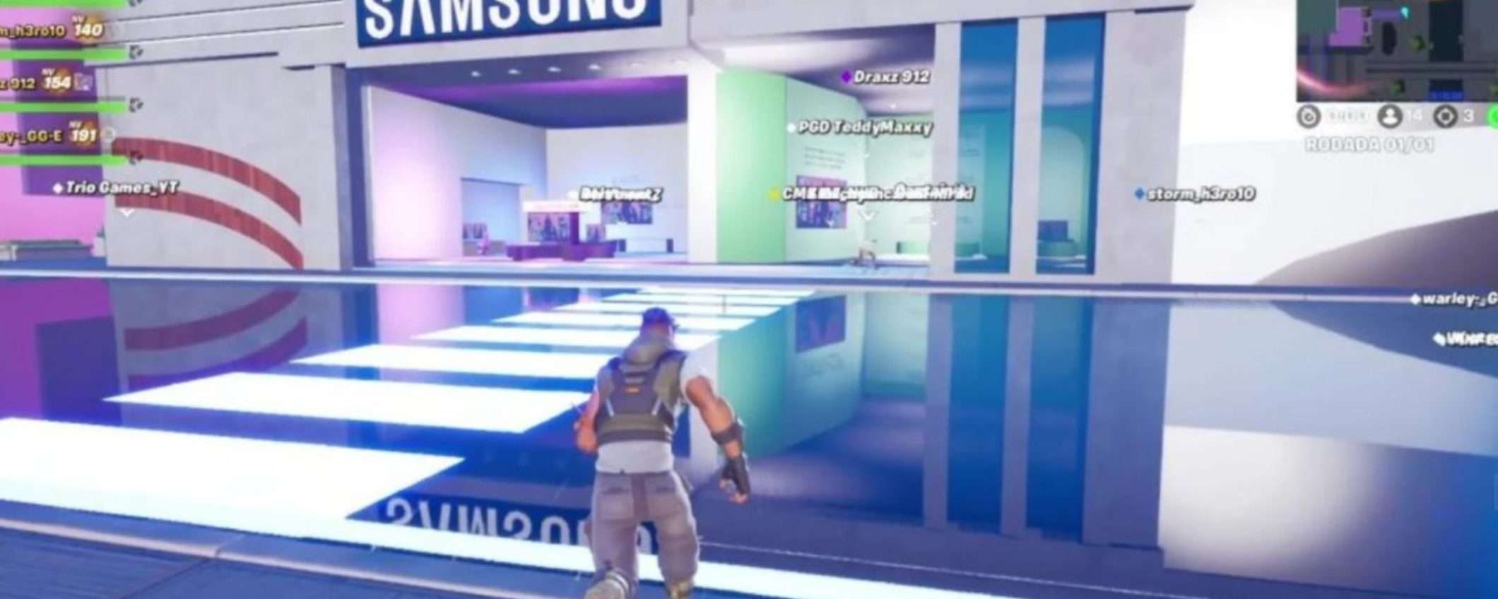 Samsung Galaxy S23: appena avvistato anche dentro Fortnite