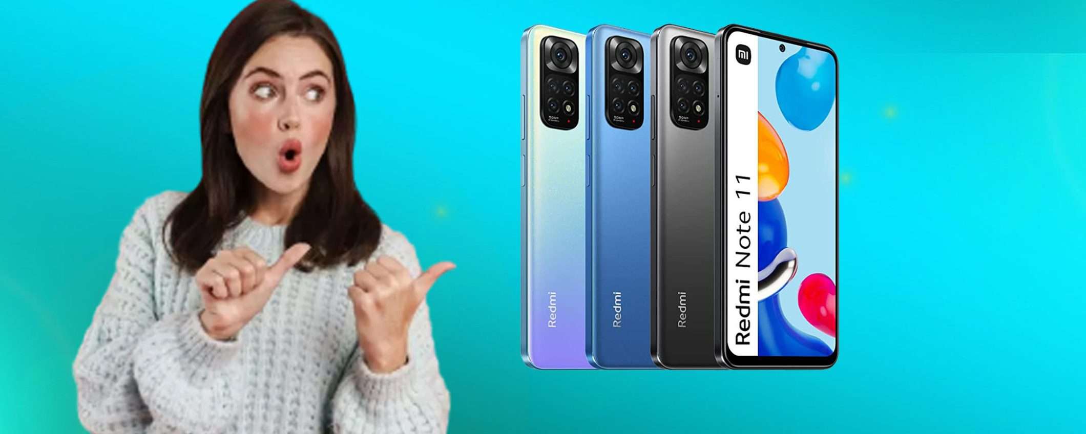 Xiaomi Redmi Note 11 con sconto FOLLE su Amazon: IMPERDIBILE