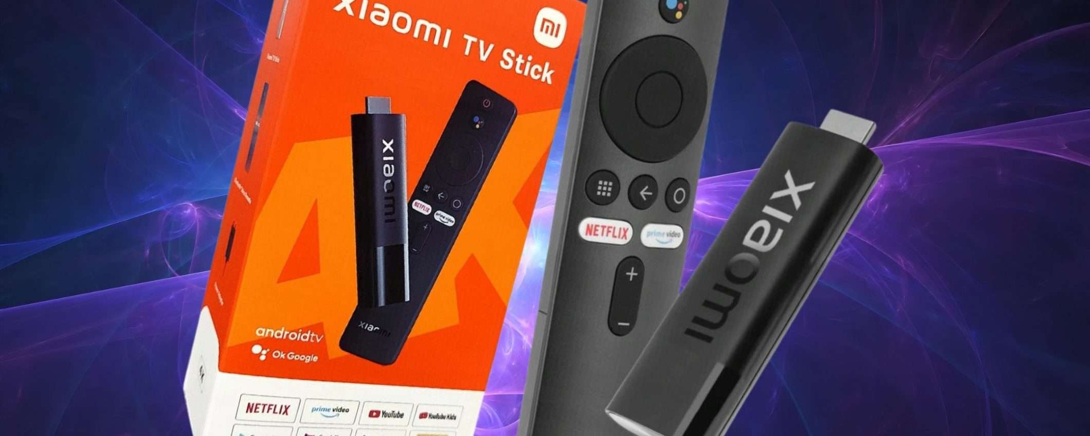 Xiaomi Mi TV Stick in offerta: trasforma il vecchio televisore in una Smart TV con Android TV