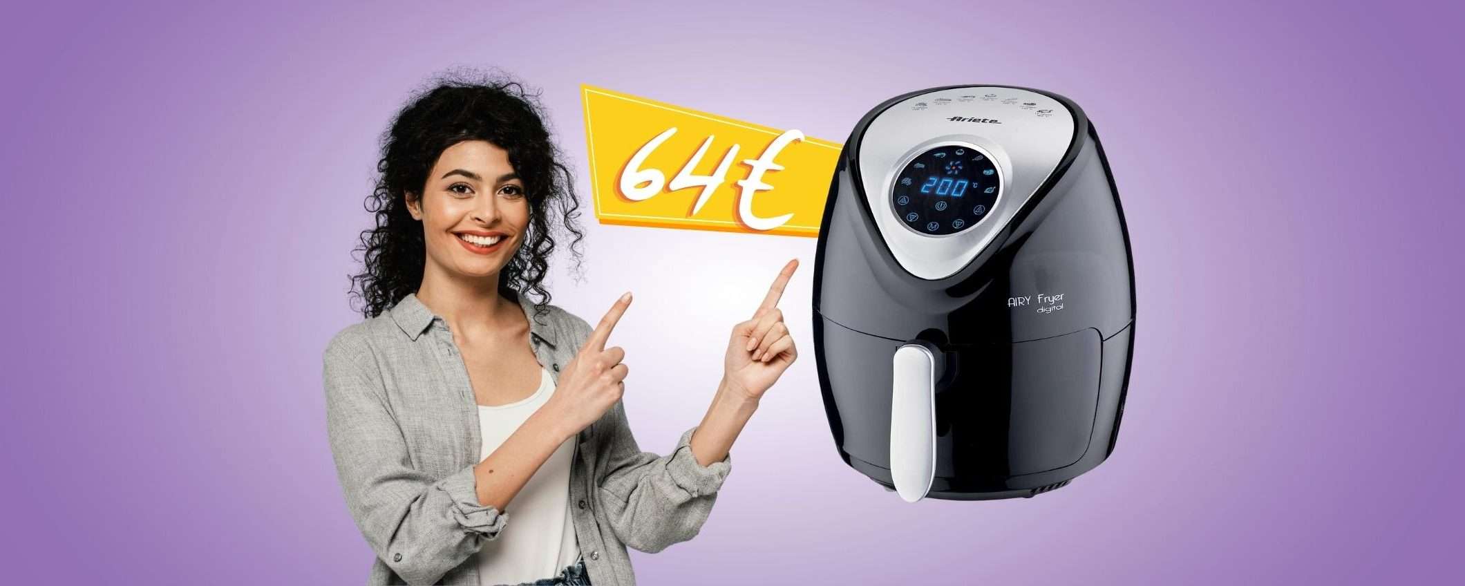 Ariete Airy Fryer: friggitrice ad aria a 64€, BOMBA imperdibile su eBay