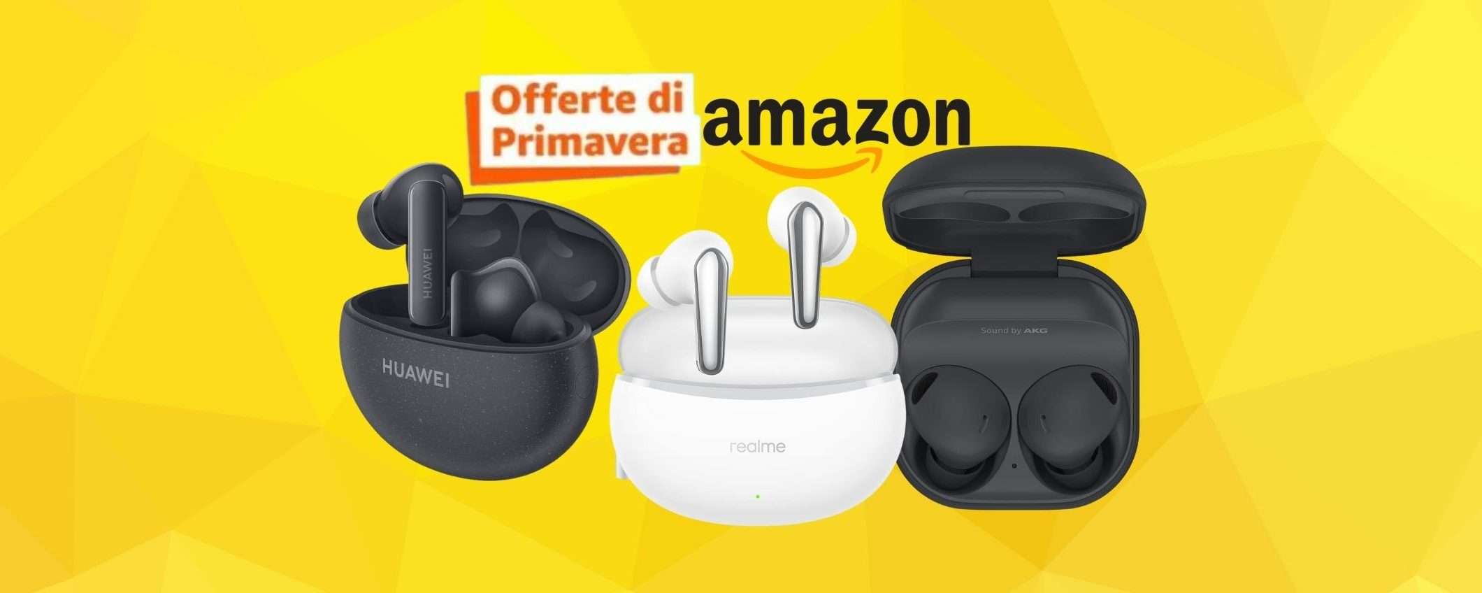 Gli auricolari wireless da acquistare nelle Offerte di Primavera Amazon