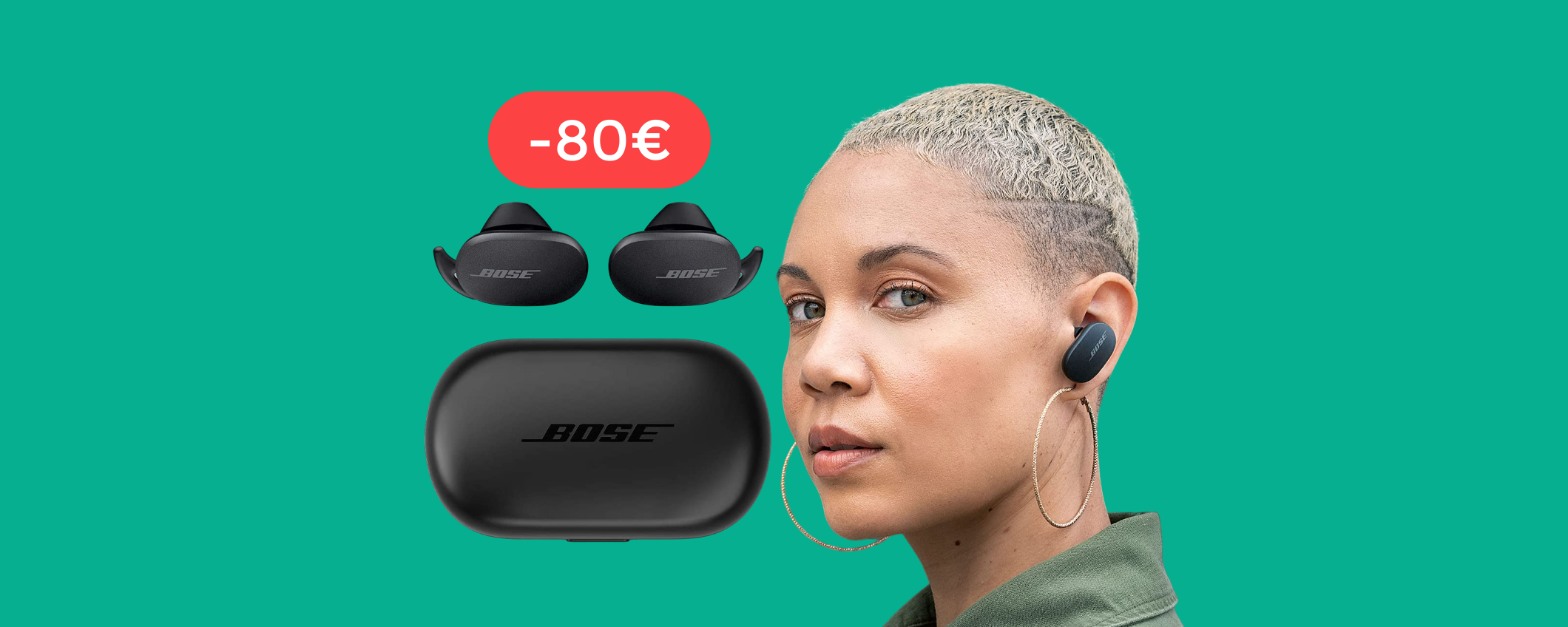 Auricolari Bose: con lo SCONTO di 80€ sono a dir poco IRRINUNCIABILI