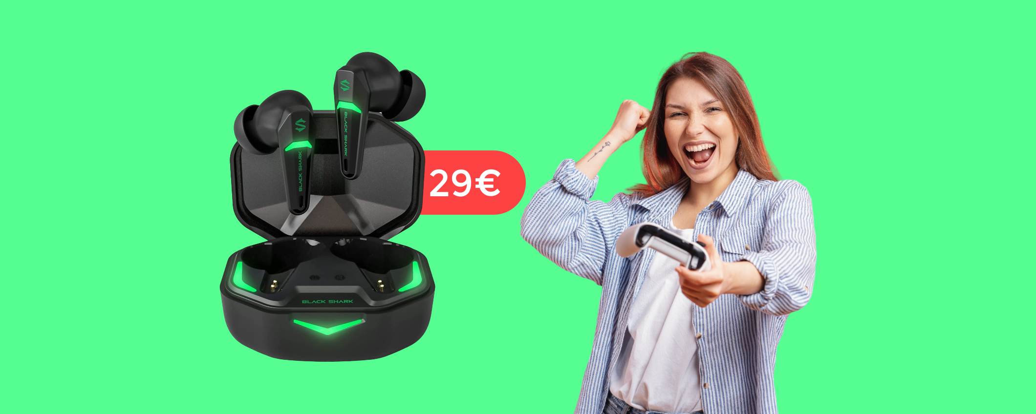 Auricolari gaming dal suono MOZZAFIATO: a 29€ non c'è di meglio