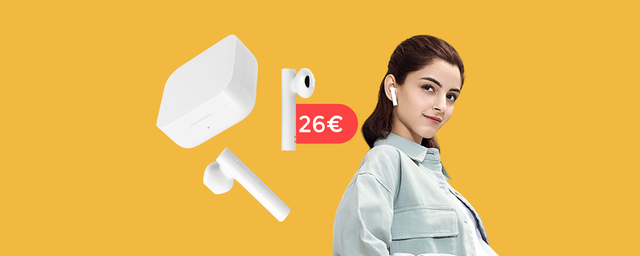 Auricolari Xiaomi al MINIMO STORICO: suono esplosivo con soli 26€