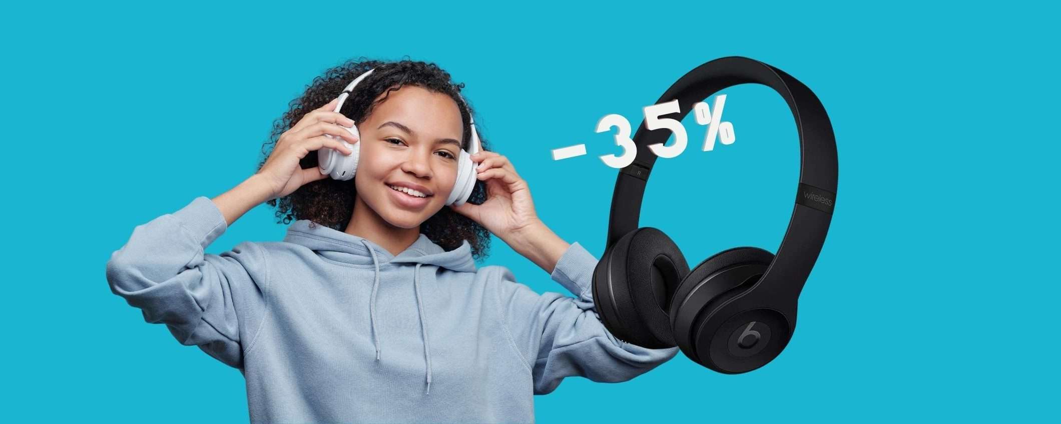 Beats Solo 3 Wireless: super sconto del 35% su Amazon, è il momento giusto per acquistarle