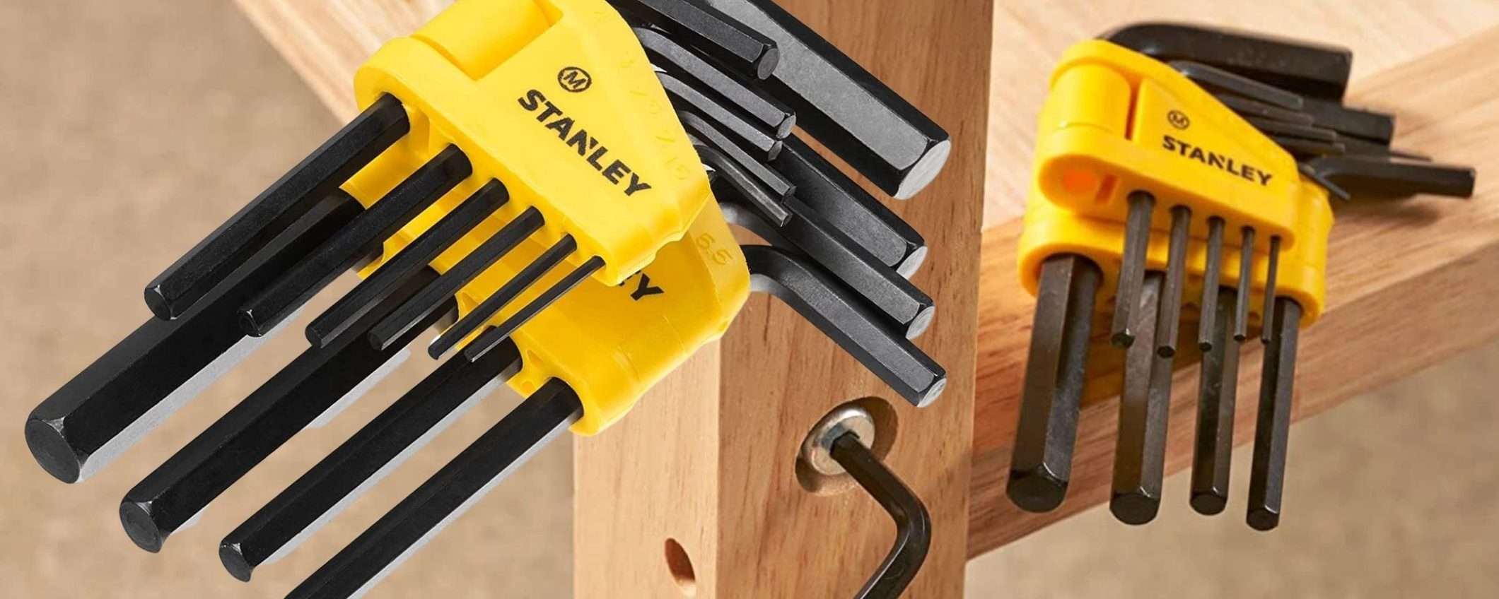 Stanley: solo 8€ per il MEGA set di chiavi a brugola 10 in 1 robustissimo