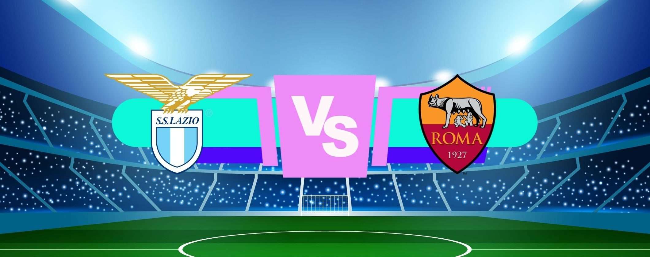 Come guardare il derby Lazio-Roma in streaming