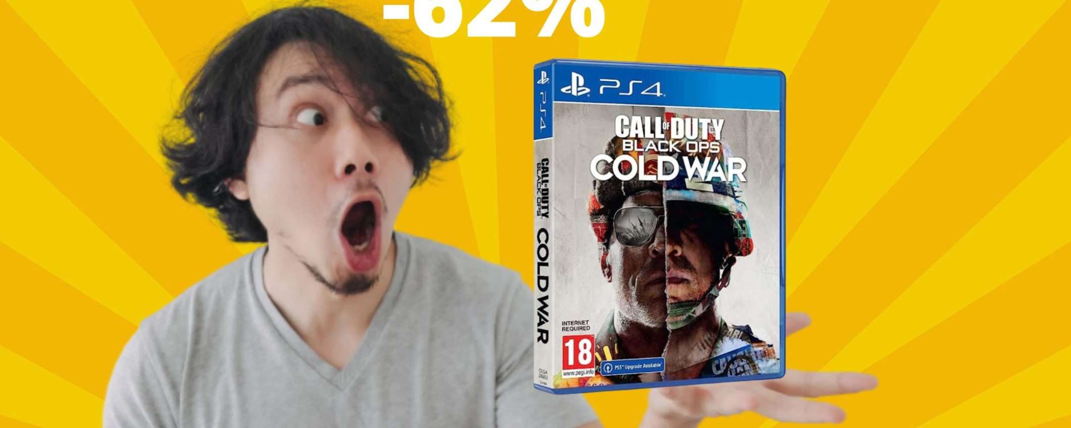 COD: Black Ops Cold War per PS4 con lo sconto FOLLE del 62%