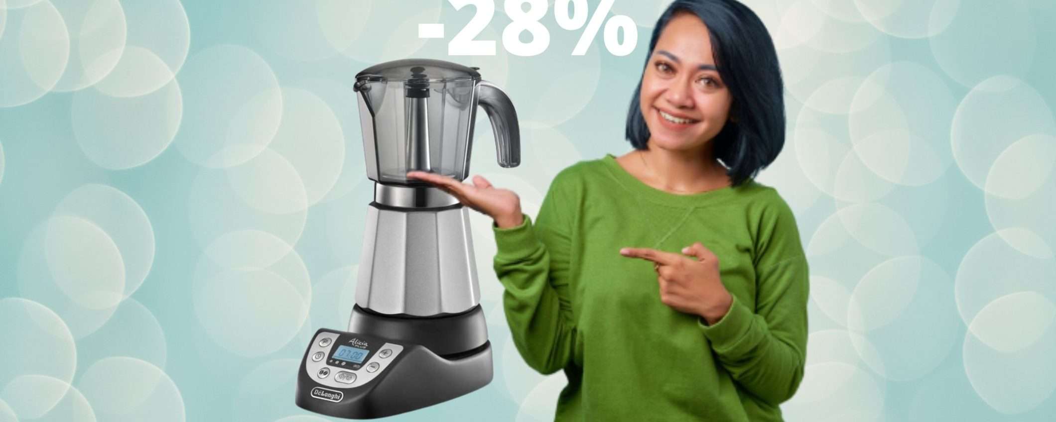 De'Longhi Alicia PLUS: la caffettiera moka che svolterà le tue giornate