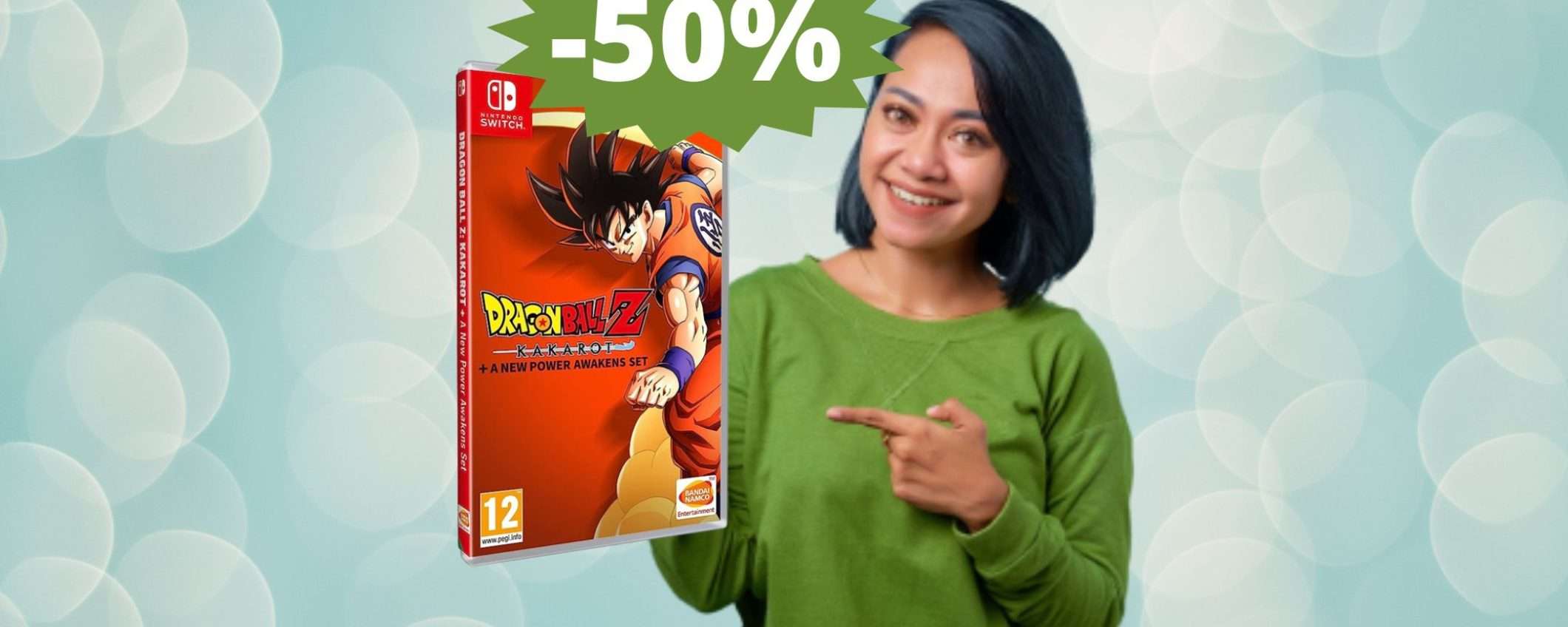 Dragon Ball Z Kakarot: FOLLE metà prezzo per il gioco Nintendo Switch