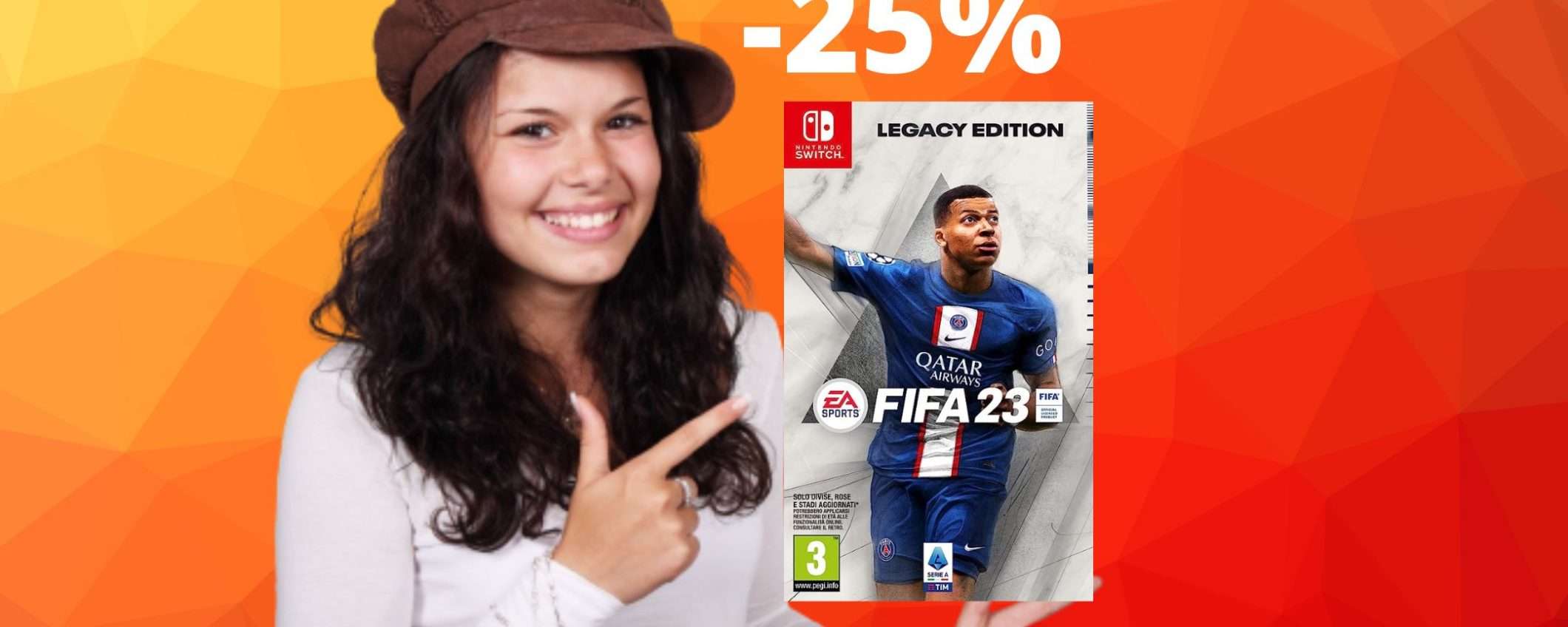 FIFA 23 per Nintendo Switch: sconto del 25% su Amazon