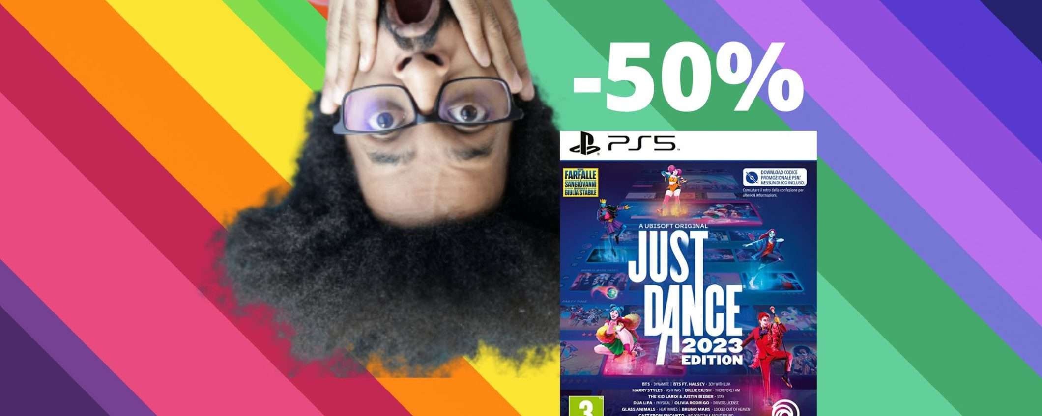 Just Dance 2023: sconto IMPERDIBILE del 46% su Amazon