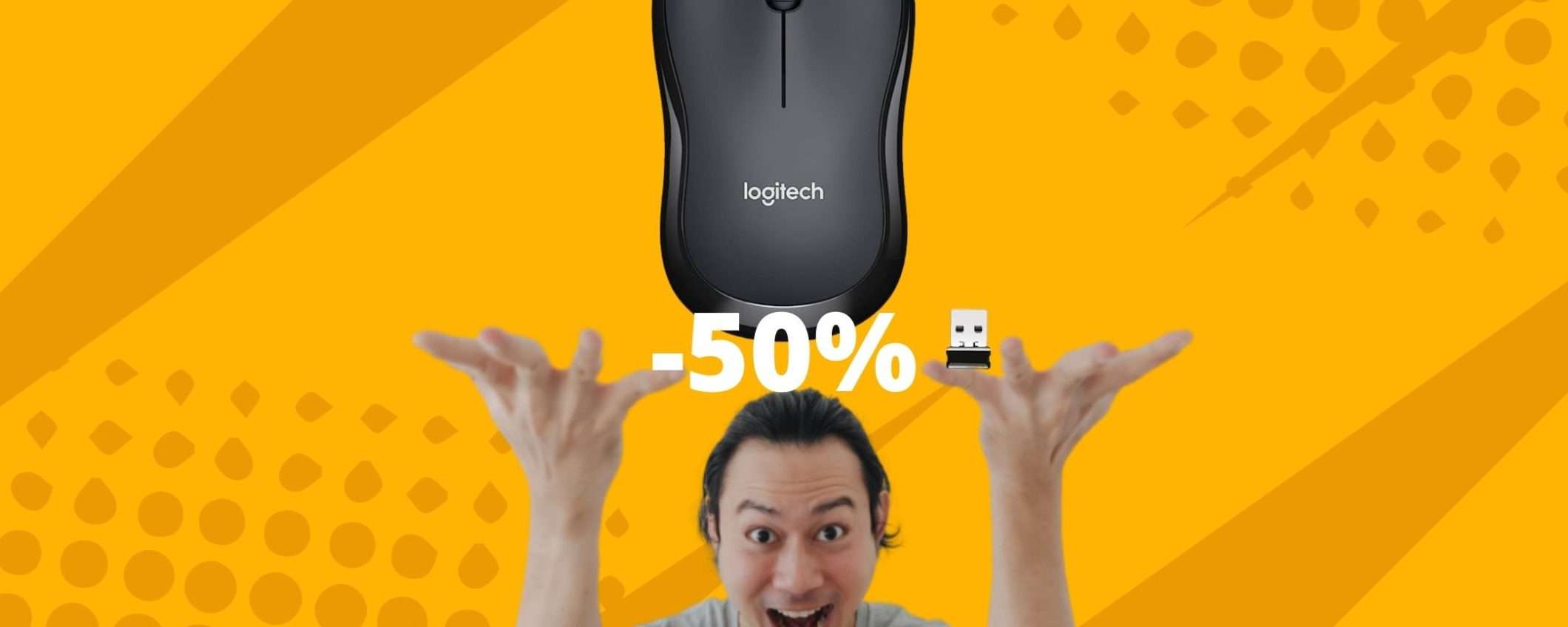 Logitech M220 Silent Mouse: finalmente a metà prezzo