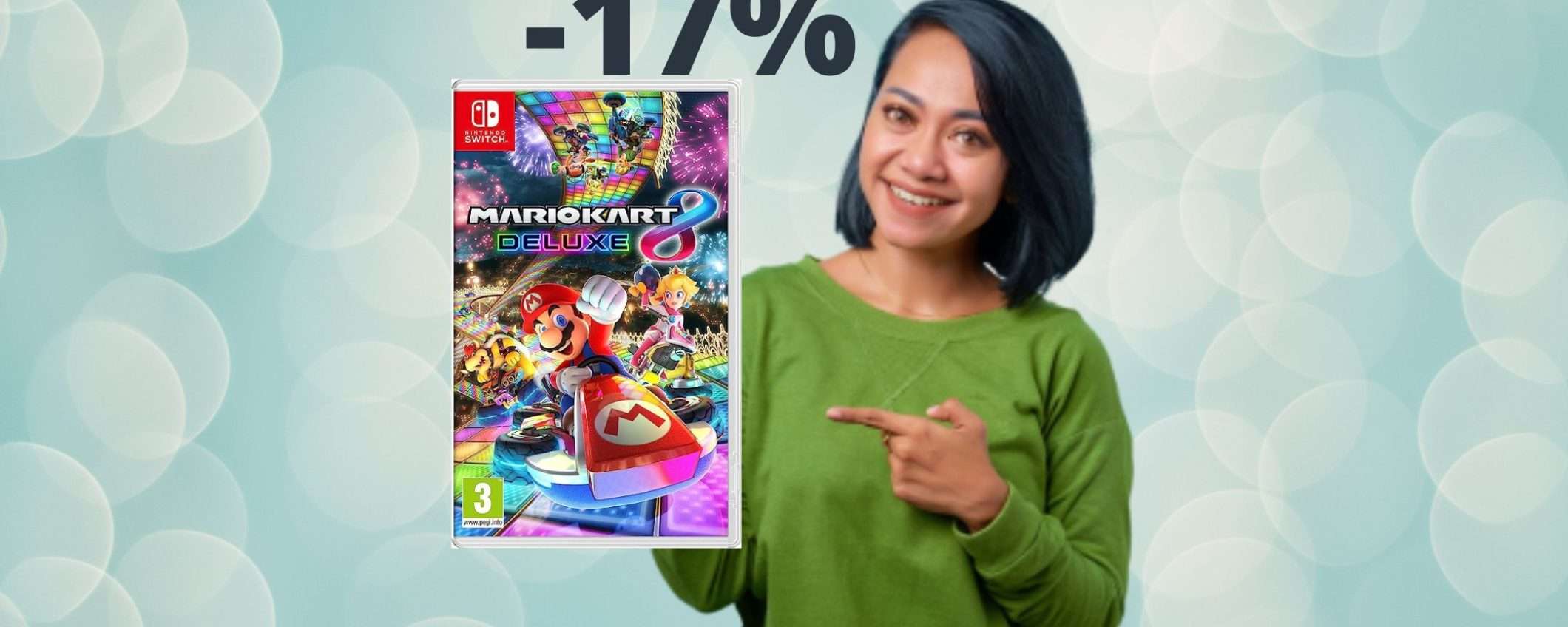 Mario Kart 8 Deluxe: finalmente è in sconto su Amazon