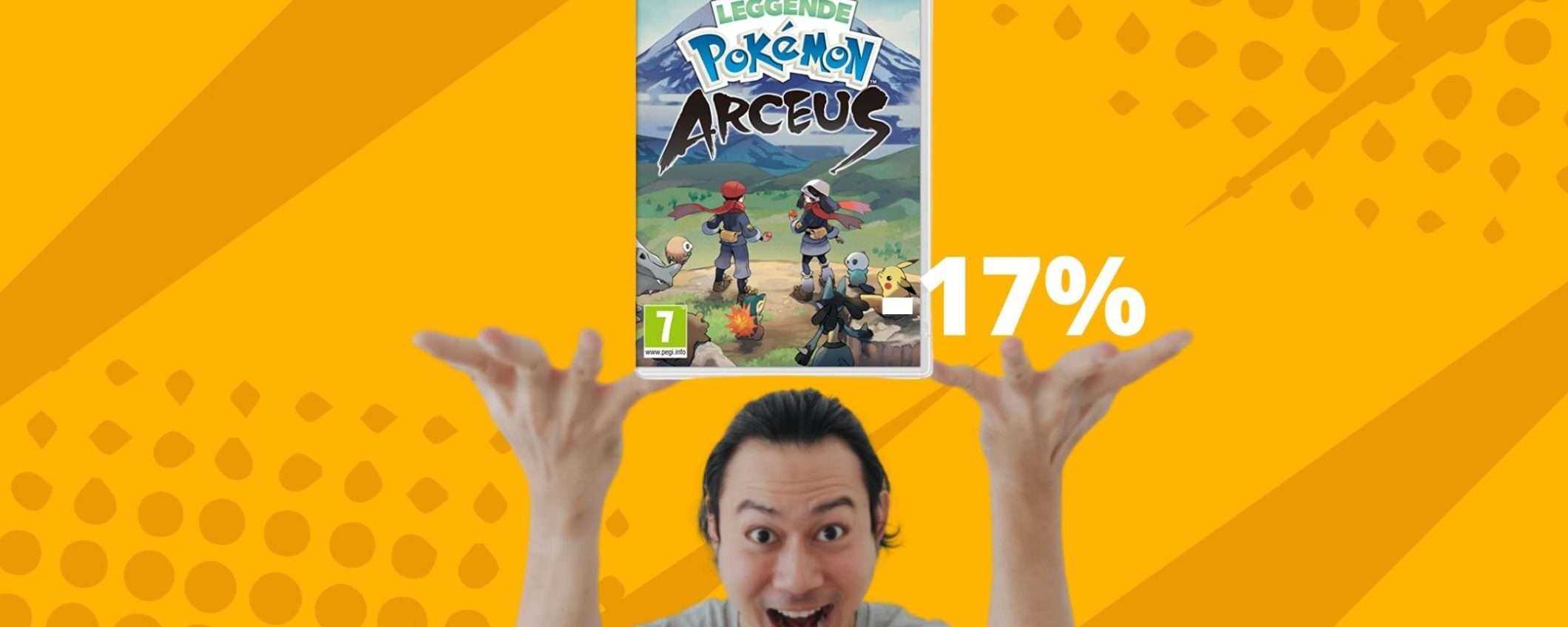 Pokémon Arceus: finalmente è in sconto su Amazon