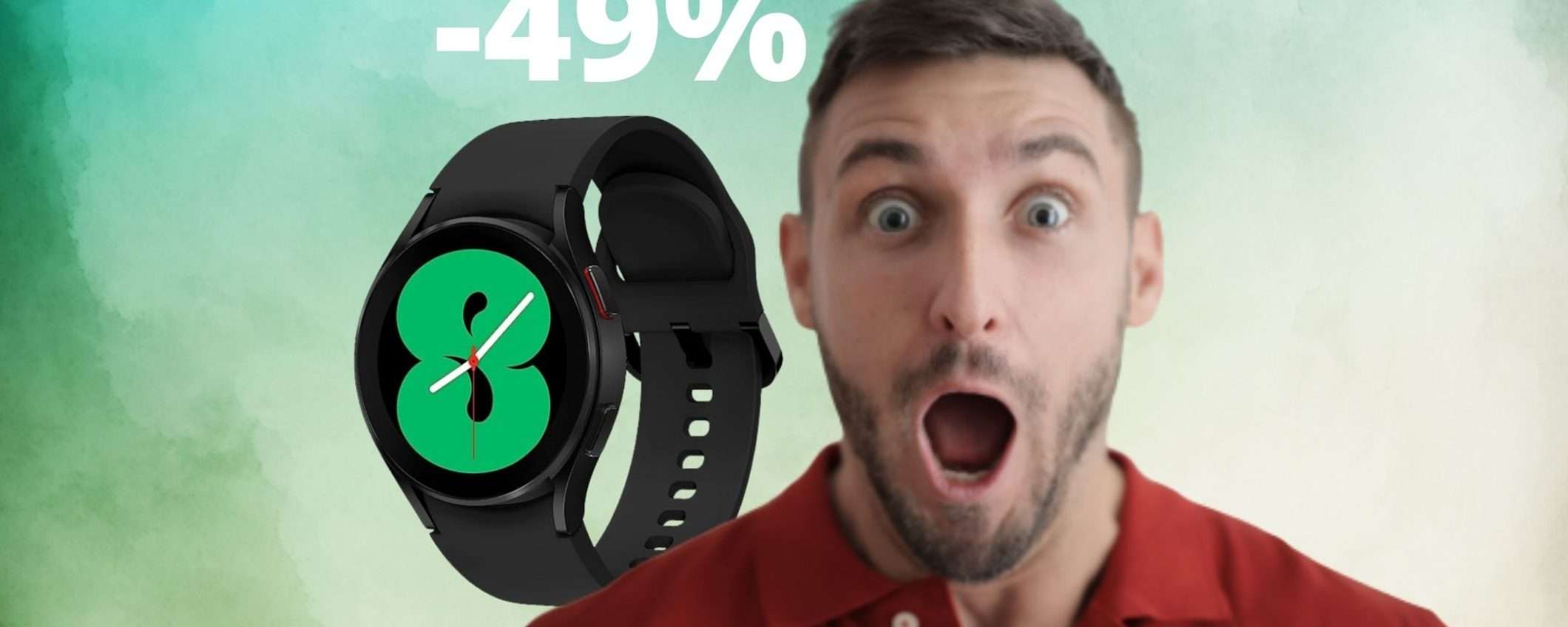 Samsung Galaxy Watch4: questa è L'OFFERTA che non puoi perdere