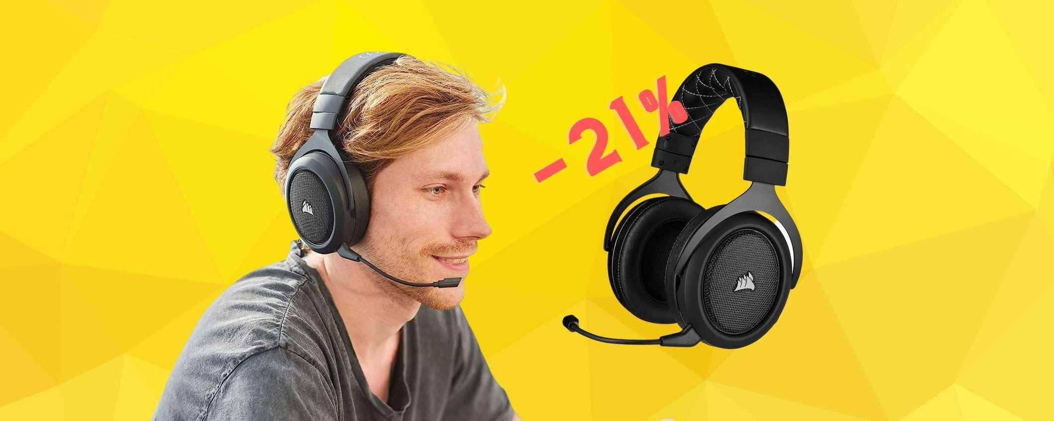 Corsair HS70 Pro: le cuffie Gaming definitive a prezzo CLAMOROSO