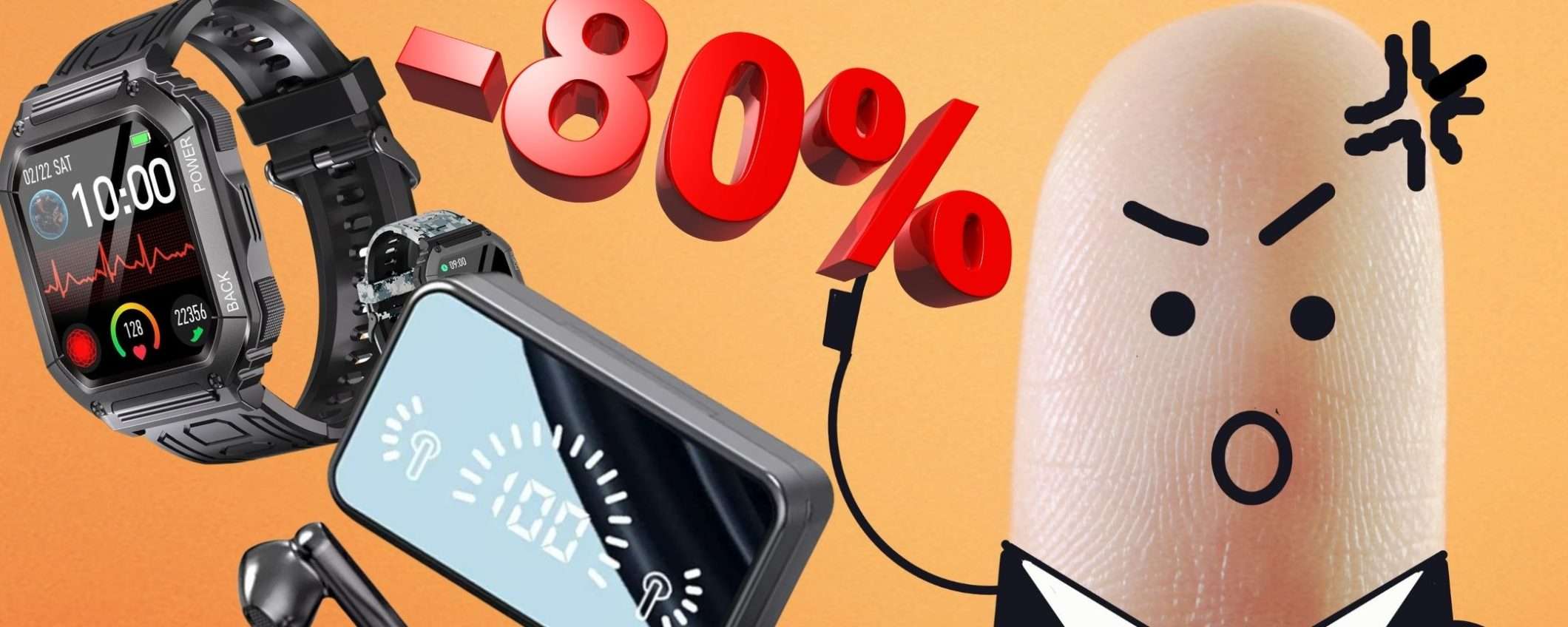 Amazon, coupon PREPOTENTI: solo sconti 60/80%, tutto da 10€ a 40€