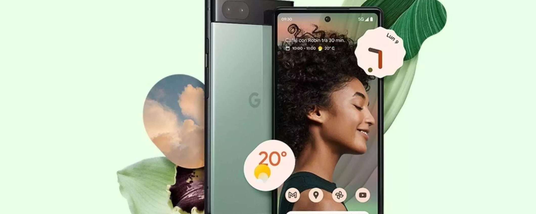 Google Pixel 6a: a un SUPER PREZZO con le Offerte di Primavera di Amazon (-130€)