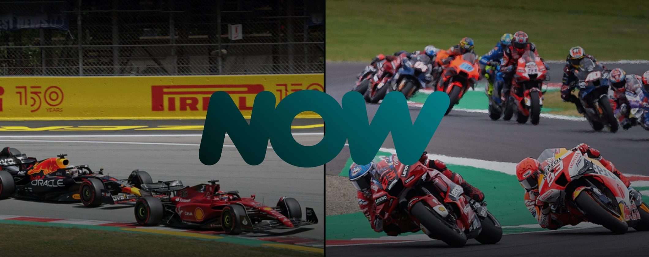 Guarda Formula 1 e MotoGP con NOW TV a un prezzo sorprendente