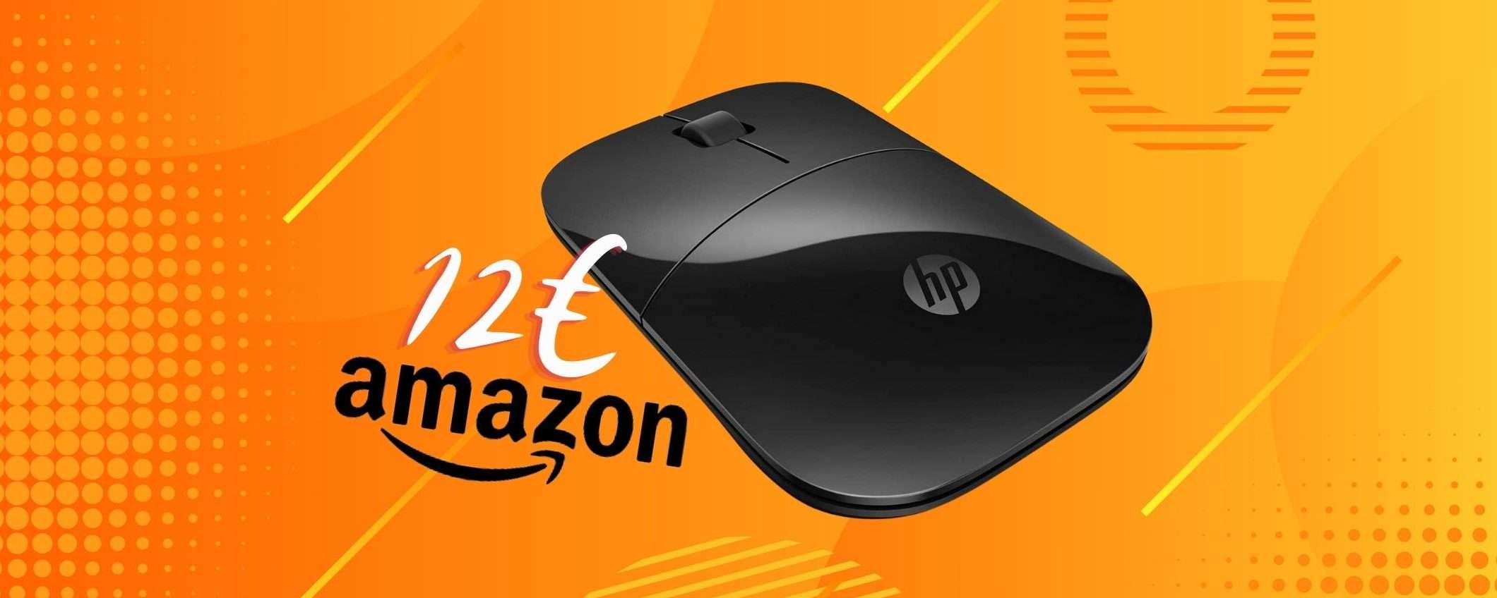 HP sta praticamente REGALANDO un mouse wireless, ora solo 12€