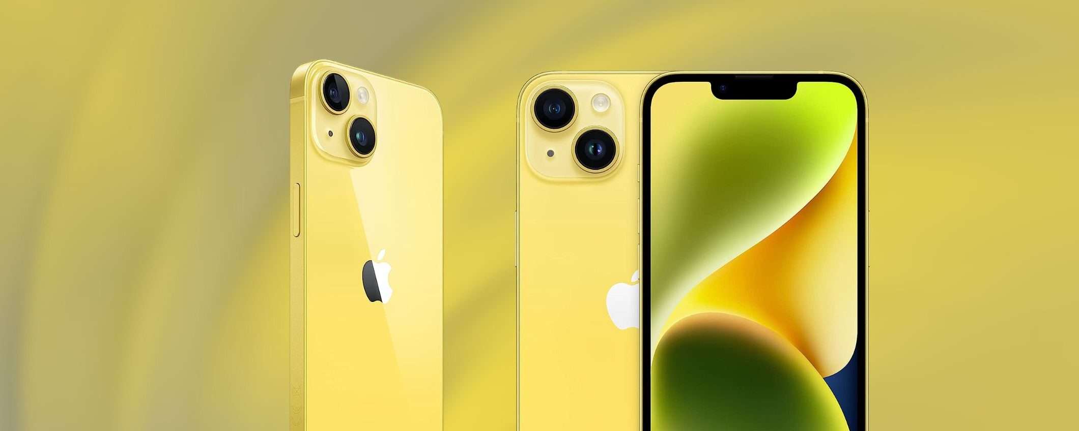 iPhone 14 giallo? Perché no, specie con questa super offerta