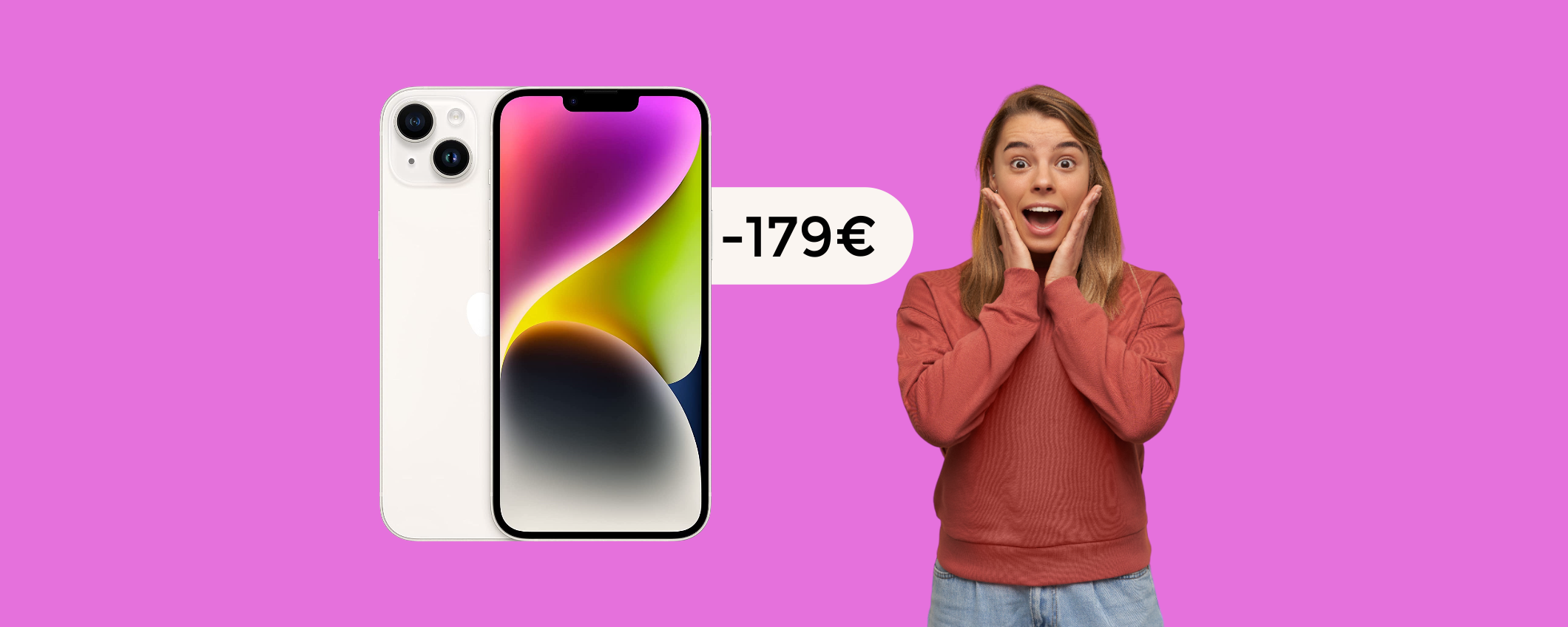 iPhone 14 Plus: lo sconto di cui devi approfittare ADESSO (-179€)